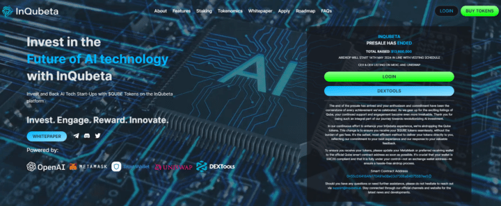 AI Coins Rally as AKT, ALEPH Lead the Charge, InQubeta Joins the Pack