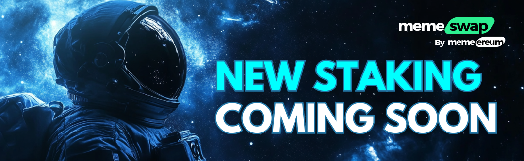 Memereum Announces Upcoming MemeSwap Staking: Stake Your MEME and Earn Rewards