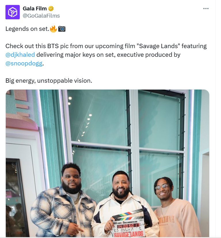 Savage Lands" BTS: Snoop Dogg Produces, DJ Khaled Brings Major Keys on Gala Film