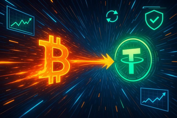 BTC to USDT in 2025